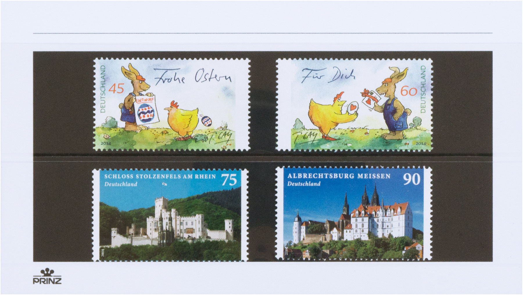 Premium Steckkarten, weiß mit Druck, 2 Polyesterstreifen,  148 x 84 mm, 100 Stück