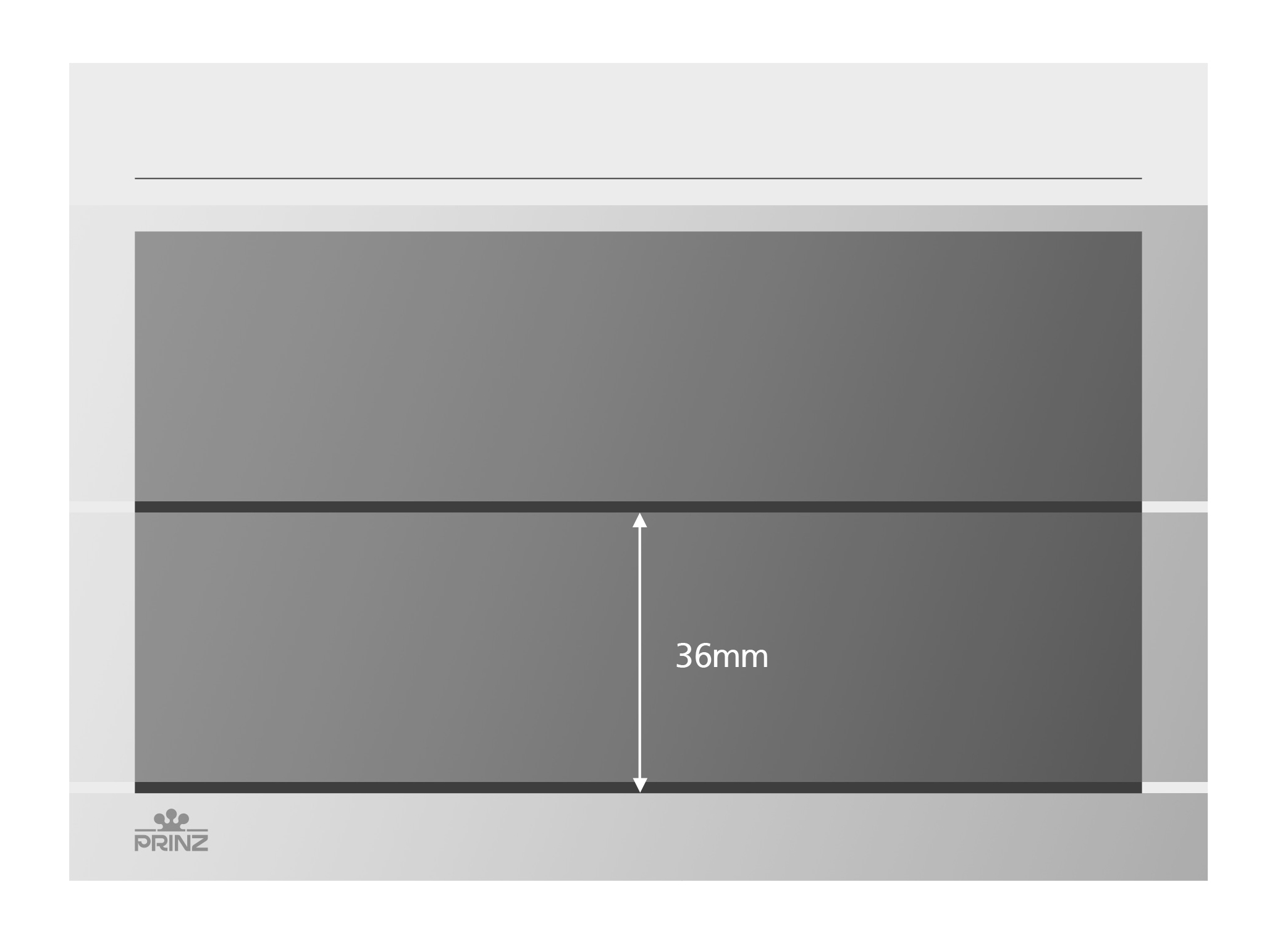 Premium Steckkarten, weiß mit Druck, 2 Polyesterstreifen,  156 x 112 mm, 100 Stück