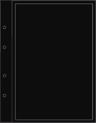 Zwischenblätter, schwarz
